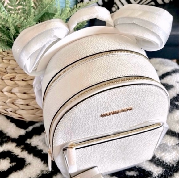 NWTMichael Kors Adina Medium Pebbled Leather Backpack - Picture 4 of 8